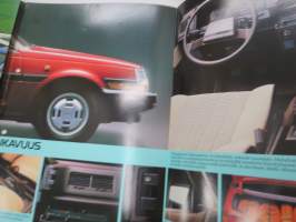 Toyota Carina II 1985 -myyntiesite / sales brochure