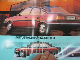 Toyota Carina II 1985 -myyntiesite / sales brochure