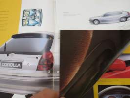 Toyota Corolla 1998 -myyntiesite / sales brochure
