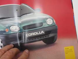 Toyota Corolla 1998 -myyntiesite / sales brochure