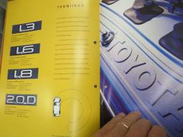 Toyota Corolla 1998 -myyntiesite / sales brochure