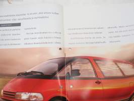 Toyota Previa 1998 -myyntiesite / sales brochure