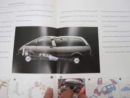 Toyota Previa 1998 -myyntiesite / sales brochure