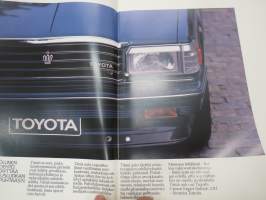 Toyota Crown Super Saloon 2.8i 1985 -myyntiesite / sales brochure