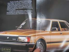 Toyota Cressida 1981 -myyntiesite / sales brochure