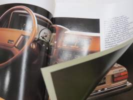 Toyota Cressida 1981 -myyntiesite / sales brochure