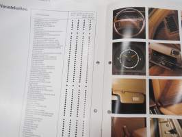 Toyota Cressida 1981 -myyntiesite / sales brochure