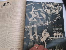 Elokuva-Aitta 1945 nr 3, kansikuva Rosalind Russell, Pudovkin, Elokuvan kauhuromantiikkaa, ym.