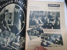 Elokuva-Aitta 1945 nr 3, kansikuva Rosalind Russell, Pudovkin, Elokuvan kauhuromantiikkaa, ym.
