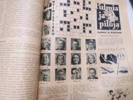 Elokuva-Aitta 1945 nr 3, kansikuva Rosalind Russell, Pudovkin, Elokuvan kauhuromantiikkaa, ym.