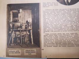 Elokuva-Aitta 1945 nr 23, kansikuva Lynn Merrick, Filminäyttely - suomalaisen elokuvan historiaa mm. Eric Tigerstedt, Olaf Fönss, Mekan salaisuudet filmattuna, ym.