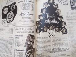 Elokuva-Aitta 1945 nr 23, kansikuva Lynn Merrick, Filminäyttely - suomalaisen elokuvan historiaa mm. Eric Tigerstedt, Olaf Fönss, Mekan salaisuudet filmattuna, ym.