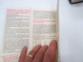 Rodentin rotanmyrkky -myyntiesite / sales brochure