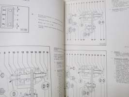 Volkswagen LT - Jakovaihteisto ja vetopyörästöt (neliveto)  - Korjausohjeet / repair manual, in finnish