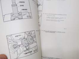 Volkswagen LT - Jakovaihteisto ja vetopyörästöt (neliveto)  - Korjausohjeet / repair manual, in finnish