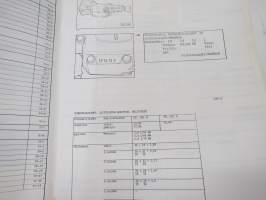 Volkswagen LT - 4-vaihteinen käsivaihteisto 015/I ja vetopyörästö - Korjausohjeet / repair manual, in finnish