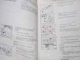 Volkswagen LT - 4-vaihteinen käsivaihteisto 015/I ja vetopyörästö - Korjausohjeet / repair manual, in finnish