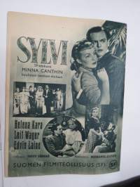 Elokuva-Aitta 1944 nr 9, Kansikuva Hilde Krahl - Paholaistyttö, Erkki Uotila, Jean Cocteau, Minna Canth - Sylvi, ym.