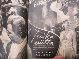 Elokuva-Aitta 1944 nr 10, Kansikuva Helena Kara, Tuottajilla on sananvuoro Orko - Särkkä - Luts, Lili Murati, Hannu Leminen, Joan Crawford, Errol Flynn, ym.