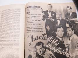 Elokuva-Aitta 1944 nr 10, Kansikuva Helena Kara, Tuottajilla on sananvuoro Orko - Särkkä - Luts, Lili Murati, Hannu Leminen, Joan Crawford, Errol Flynn, ym.