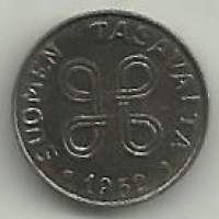 1 markka  1952 Fe pieni
