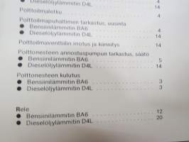 Volkswagen LT Lämmitys, tuuletus - Korjausohjeet / repair manual, in finnish