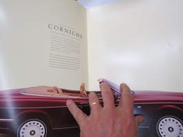 Rolls-Royce Corniche -myyntiesite / sales brochure