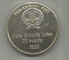 Tule Urheile Liiku 70 vuotta 1989 -   mitali 45 mm  1-puol