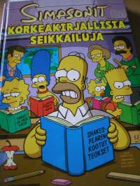 SIMPSON.KORKEAKIRJALLISTA SEIKKAILUJA.  vakitan tarjous helposti paketti. ..S ja  M KOKO   19x36 x60 cm paino 35kg  POSTIMAKSU  5e.