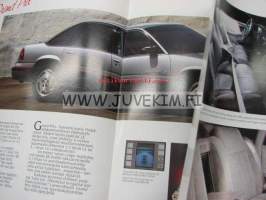 Pontiac Grand Prix 1990 -myyntiesite / sales brochure