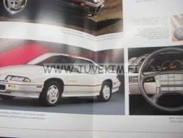 Pontiac Grand Prix 1990 -myyntiesite / sales brochure