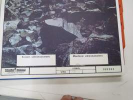 Lokomo T 340 hydraulinen kaivukone käyttöohjekirja -excavator manual, in finnish