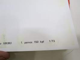Lokomo T 340 hydraulinen kaivukone käyttöohjekirja -excavator manual, in finnish