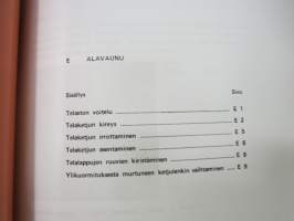 Lokomo T 340 hydraulinen kaivukone käyttöohjekirja -excavator manual, in finnish