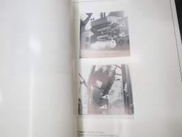 Lokomo AH 192 tiehöylä numerosta 18018- käyttö ja hoitoohjekirja -grader manual, in finnish