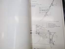 Lokomo AH 192 tiehöylä numerosta 18018- käyttö ja hoitoohjekirja -grader manual, in finnish
