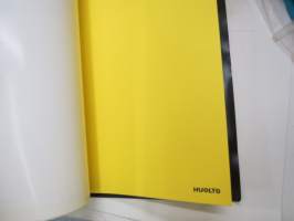 Lokomo AH 192 tiehöylä numerosta 18018- käyttö ja hoitoohjekirja -grader manual, in finnish