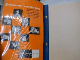 Lokomo AH 145 Teräskarhu varaosaluettelo reservdelskatalog spare parts list Ersatzteile-katalog catalogo de repuestos -grader parts list, in finnish