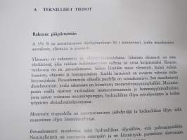 Lokomo A 351 NS Käyttöohjekirja (nr 109454) -crane manual, in finnish