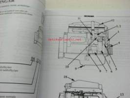 Scania Industrial diesels DI12, DC12 EMS med S6/PDE instruktionsbok -käyttöohjekirja ruotsiksi