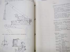 Lokomo MS 333 N autonosturi käyttöohjekirja (nr 140217) -mobile crane manual, in finnish