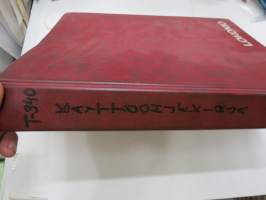Lokomo T 340 hydraulinen kaivukone käyttöohjekirja -excavator manual, in finnish
