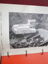Lokomo T 340 hydraulinen kaivukone käyttöohjekirja -excavator manual, in finnish