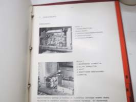 Lokomo T 340 hydraulinen kaivukone käyttöohjekirja -excavator manual, in finnish