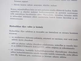 Lokomo A 351 NS autonosturi käyttöohjekirja (nr 109454) -mobile crane manual, in finnish
