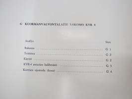 Lokomo A 351 NS autonosturi käyttöohjekirja (nr 109454) -mobile crane manual, in finnish