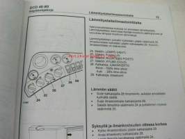 Kalmar DCD 40-80 haarukkatrukki -käyttöohjekirja