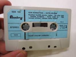 Katri Helena - Kun kohdattiin, Finnlevy SDE 185 C-kasetti / C-cassette