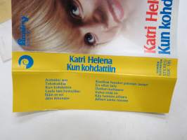 Katri Helena - Kun kohdattiin, Finnlevy SDE 185 C-kasetti / C-cassette