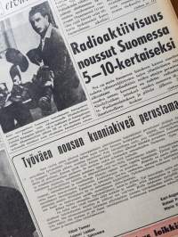 Suomen Sosiaalidemokraatti -lehti kansissa ajalta 1.9.-31.10.1961